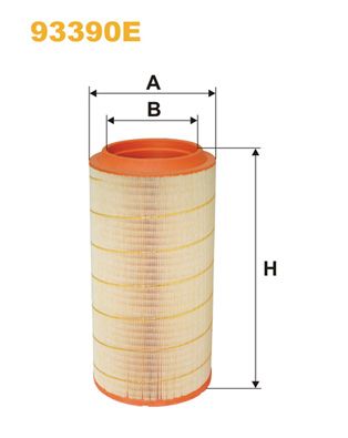 WIX FILTERS oro filtras 93390E